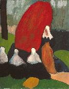 Breton Women with Seaweed, Emile Bernard